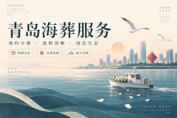 青岛海葬真实案例：一家人为母亲完成最后的海上告别