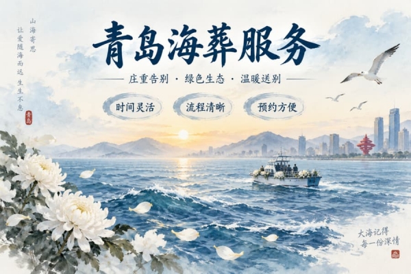 青岛一对一海葬办理流程：预约、材料、登船到海上告别详细介绍